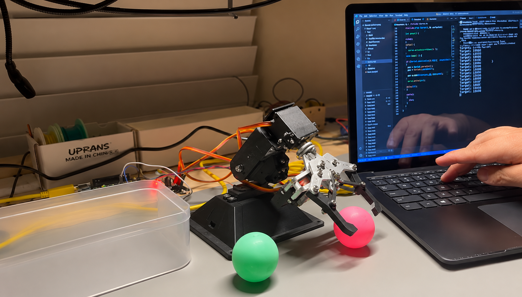 Articulated robotic arm cover image